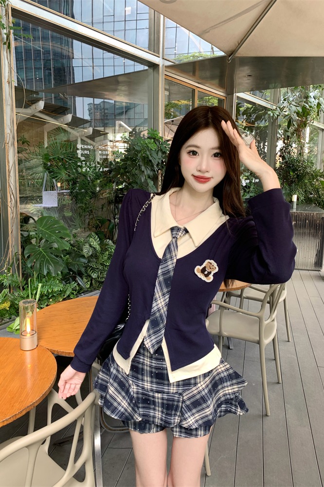 korean-preppy-jk-uniform-two-piece-skirt-set-for-women-autumn_4 Korean Preppy JK Uniform Two-Piece Skirt Set for Women Autumn